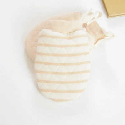 Χειμερινά παιδικά γάντια μωρά γάντια με πλήρη δάχτυλα Thicken βρεφικά γάντια κατά της αρπαγής Fleece Hand Warmer Print Βαμβακερά γάντια Cartoon 0-3Y