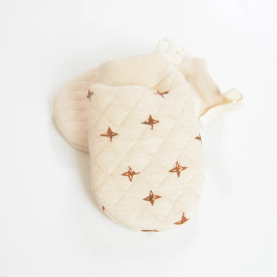 Χειμερινά παιδικά γάντια μωρά γάντια με πλήρη δάχτυλα Thicken βρεφικά γάντια κατά της αρπαγής Fleece Hand Warmer Print Βαμβακερά γάντια Cartoon 0-3Y