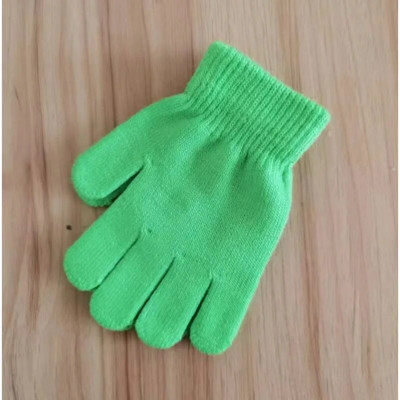 5-12Y Χειμερινά πλεκτά Παιδικά γάντια Full Finger Boy Girl Γάντι Ζεστά χοντρά παιδικά γάντια Βρεφικά γάντια καραμέλα χρώματος βαμβακερά γάντια
