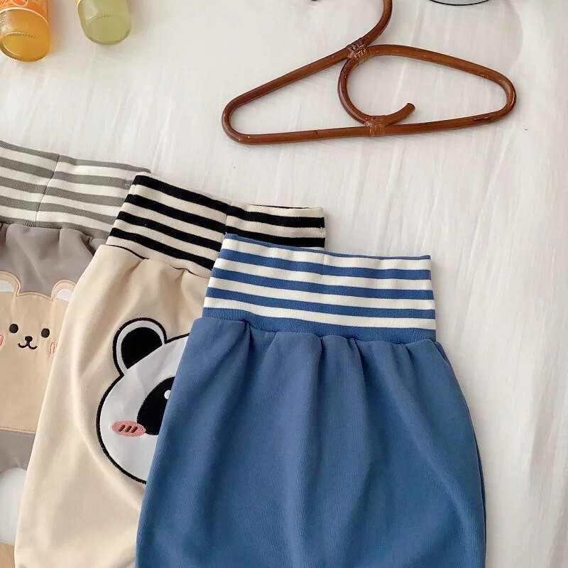 Χαριτωμένο νεογέννητο βρεφικό παντελόνι 0-2 ετών Βρέφος αγόρι κοριτσάκι Ψηλόμεση κινούμενα σχέδια Ζώο PP κάτω φαρδύ παντελόνι ρούχα Παιδικά φθινοπωρινά ρούχα