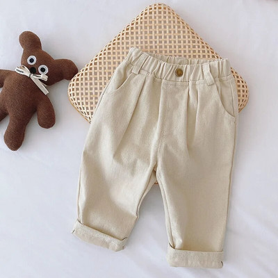 Pantaloni pentru copii 2022 Pantaloni uni pentru băieți Pantaloni pentru copii la modă Pantaloni pentru copii Scurți Blugi pentru copii Nou-născut Îmbrăcăminte pentru fete