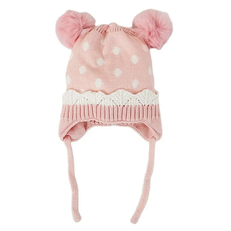 2022 Χειμώνας ζεστό Pompom μωρό κασκόλ Σετ κασκόλ παιδικά κορίτσια Χοντρό μαλακό πλεκτό μαντήλι Αξεσουάρ για κορίτσια Σετ μάλλινο κασκόλ κασκόλ