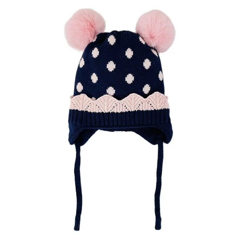 2022 Χειμώνας ζεστό Pompom μωρό κασκόλ Σετ κασκόλ παιδικά κορίτσια Χοντρό μαλακό πλεκτό μαντήλι Αξεσουάρ για κορίτσια Σετ μάλλινο κασκόλ κασκόλ
