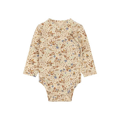 0-24M Νεογέννητο Παιδικό Βρεφικό Αγόρια Κοριτσίστικα Σετ Ρούχα Εκτύπωση Μακρυμάνικο Ολόσωμο Μπλουζάκι και Παντελόνι Κοστούμι χαριτωμένο βαμβακερό 2τμχ Σετ ρούχων