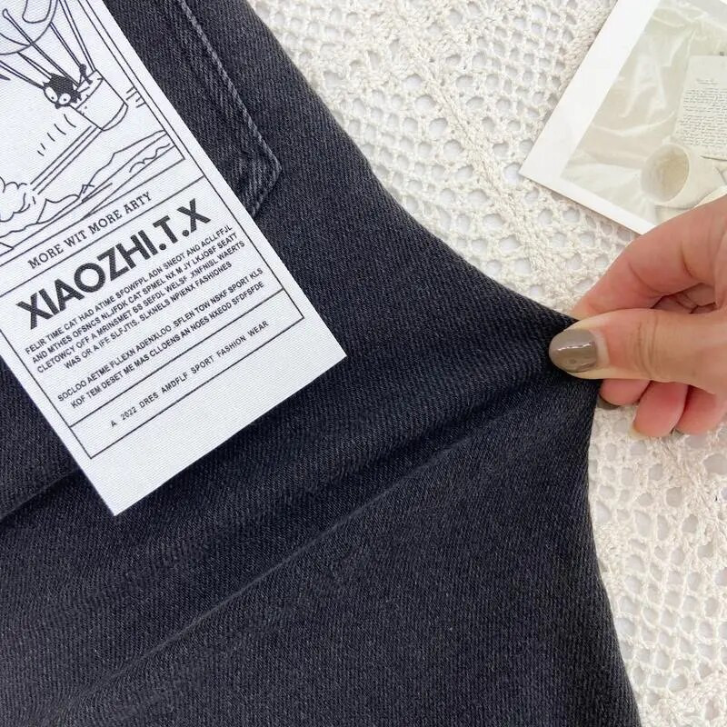 Τζιν για αγόρια παιδικά παντελόνια φθινόπωρο 2022 Νέα παιδικά φθινοπωρινά μοντέρνα δροσερά παντελόνια