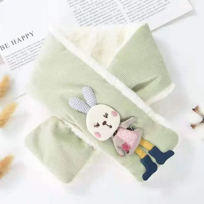 Eșarfă drăguță de desene animate pentru copii pentru copii 2-6 ani eșarfe pentru copii de iarnă îngroșare caldă plus șaluri de catifea guler băieți fete produse calde