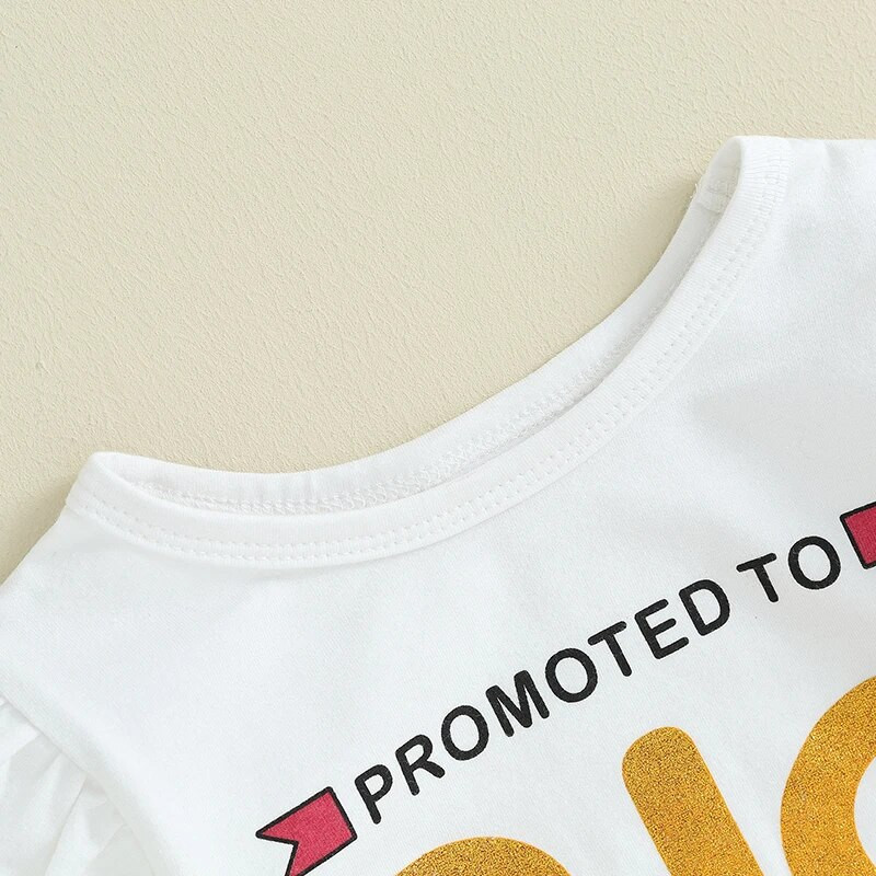 Citgeett sügiseste laste väikelaste tüdrukute riietus kirjatrükiga pikkade varrukatega särgid ja täpimustriga seelikukomplekt sügisriided