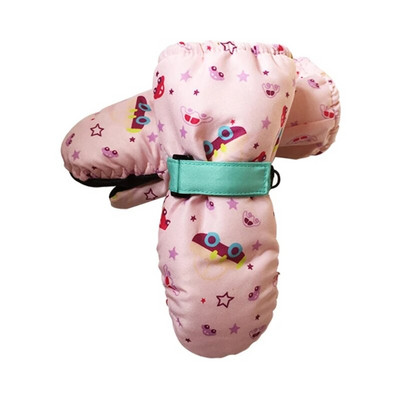 Παιδικά Παιδικά Γάντια Σκι Winter Snow Snowboard Αδιάβροχο Αδιάβροχο Αθλητικό Εξωτερικό Ρυθμιζόμενο Παχύ Γάντι Καρπού