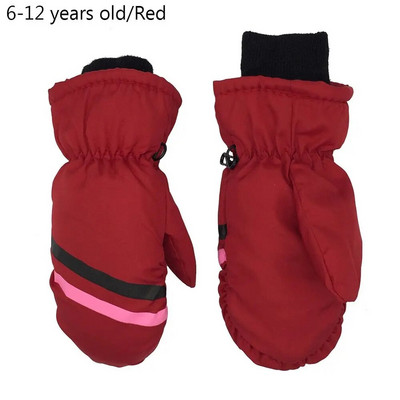 Παιδικά γάντια χειμερινού σκι Χαριτωμένα ζεστά γάντια κινουμένων σχεδίων Αντιολισθητικά αντιανεμικά αδιάβροχα αθλητικά γάντια εξωτερικού χώρου για παιδιά αγόρια κορίτσια