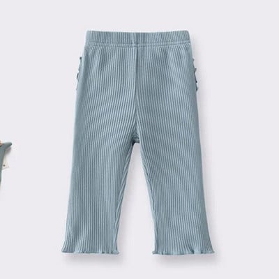 Toddler Baby Girl Casual Παντελόνι Newborn Baby Girls Παντελόνι Βαμβακερό μονόχρωμο Βρεφικό κοριτσίστικο κολάν για την άνοιξη φθινόπωρο