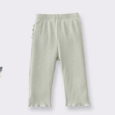 Toddler Baby Girl Casual Παντελόνι Newborn Baby Girls Παντελόνι Βαμβακερό μονόχρωμο Βρεφικό κοριτσίστικο κολάν για την άνοιξη φθινόπωρο