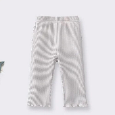 Toddler Baby Girl Casual Παντελόνι Newborn Baby Girls Παντελόνι Βαμβακερό μονόχρωμο Βρεφικό κοριτσίστικο κολάν για την άνοιξη φθινόπωρο