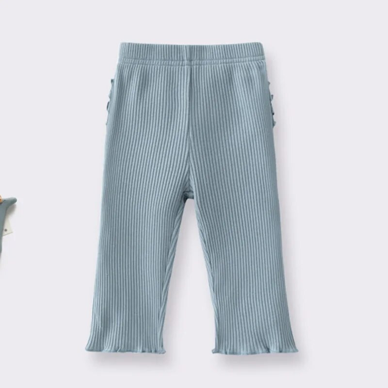 Toddler Baby Girl Casual Παντελόνι Newborn Baby Girls Παντελόνι Βαμβακερό μονόχρωμο Βρεφικό κοριτσίστικο κολάν για την άνοιξη φθινόπωρο