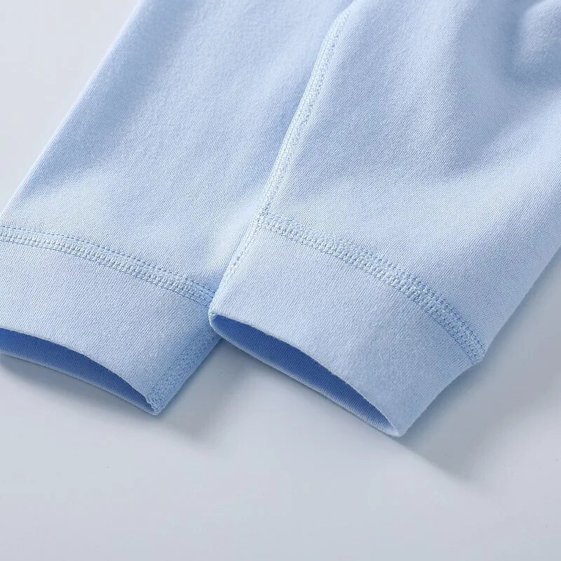 Sügiskevadised beebipüksid 100% puuvillane pehme, mugavad poiste tüdrukute vabaaja püksid, pikad Johnsi orgaanilised puuvillased väikelaste püksid