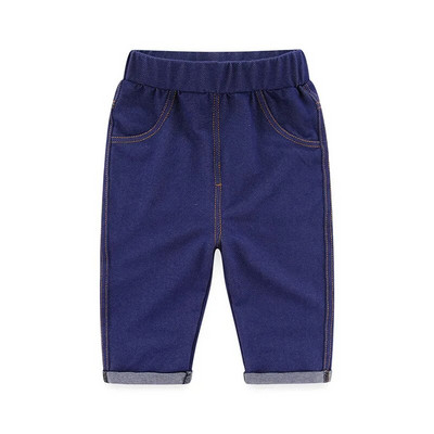 Μικρό κορίτσι Βρεφικά ρούχα για αγοράκι Βρεφικά μακρύ παντελόνι Παιδικό βαμβακερό τζιν παντελόνι casual fashion Cropped τζιν Παιδικά ρούχα