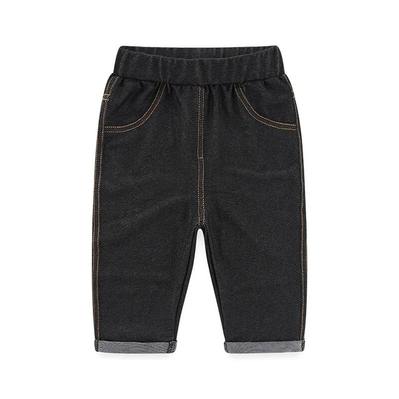 Μικρό κορίτσι Βρεφικά ρούχα για αγοράκι Βρεφικά μακρύ παντελόνι Παιδικό βαμβακερό τζιν παντελόνι casual fashion Cropped τζιν Παιδικά ρούχα