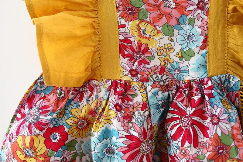 Καλοκαιρινό σετ παιδικών ρούχων για μωρά φορέματα παραλίας Χαριτωμένο φιόγκο καρό αμάνικο βαμβακερό νεογέννητο φόρεμα πριγκίπισσας + καπέλο