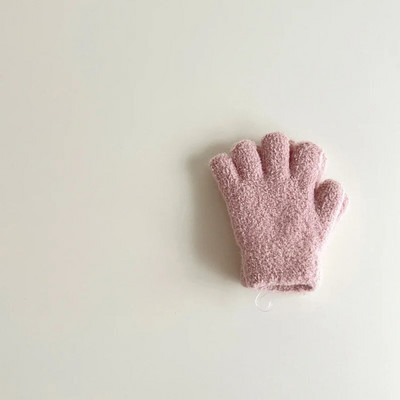 Παιδικά Χειμερινά Coral Fleece Ζεστά γάντια Thicken Kids Baby βελούδινα γούνινα γούνινα γάντια κορίτσια Φθινοπωρινό θερμαντήρα χεριών για 3-6 χρόνια
