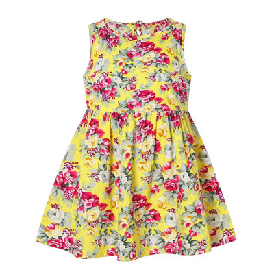 Rochie de vară din bumbac pentru bebeluși 2023, la modă frumoasă, rochii de prințesă pentru sugari, linie A, haine moale pentru copii, rochie pentru copii