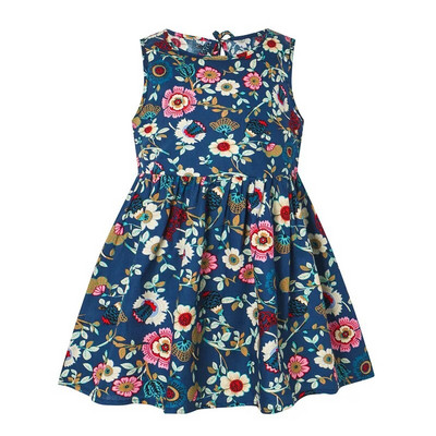 Rochie de vară din bumbac pentru bebeluși 2023, la modă frumoasă, rochii de prințesă pentru sugari, linie A, haine moale pentru copii, rochie pentru copii