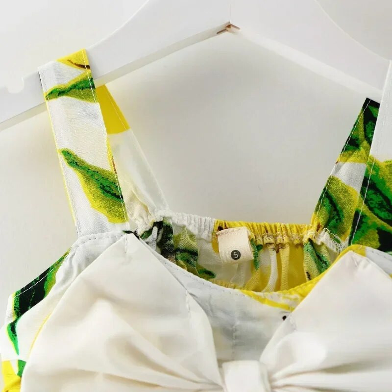 Uus suvine beebitüdruku kleit, suur kaar, imiku beebitüdruku riided, armsad varrukateta vastsündinud printsessi kleidid beebitüdrukutele