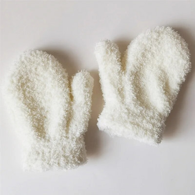 Mănuși pentru copii, îngroșate și calde de pluș, pentru copii, elevi, elevi, mănuși de iarnă, din lână de coral, mănuși cu degete întregi, pentru 5-11 ani, mănuși pentru copii