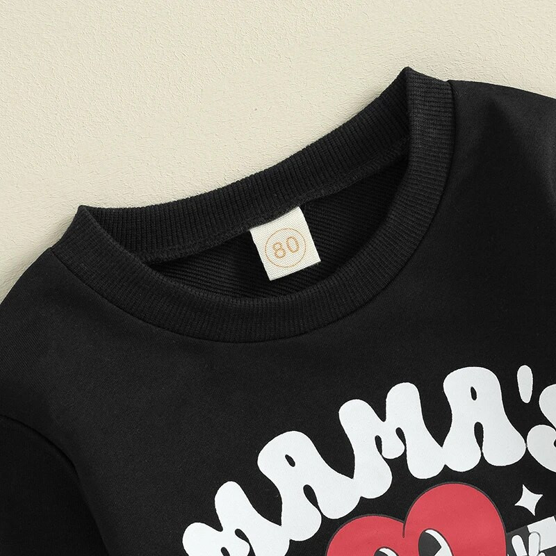 Citgeetti kevadine sõbrapäev, poisslapsed, tüdrukud, pikkade varrukatega, kirjatrükiga topid, ühevärvilised püksid