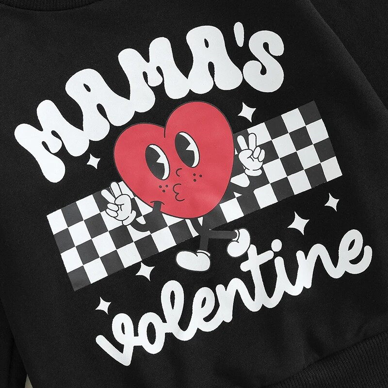 Citgeetti kevadine sõbrapäev, poisslapsed, tüdrukud, pikkade varrukatega, kirjatrükiga topid, ühevärvilised püksid