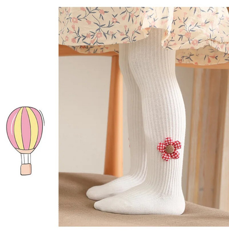 Uued Beebi Retuusid Kevad Sügis Tüdrukute Sukkpüksid Lille Vibu Kootud Valge Laste Sukkpüksid Vastsündinu jõulutüdruku sokid