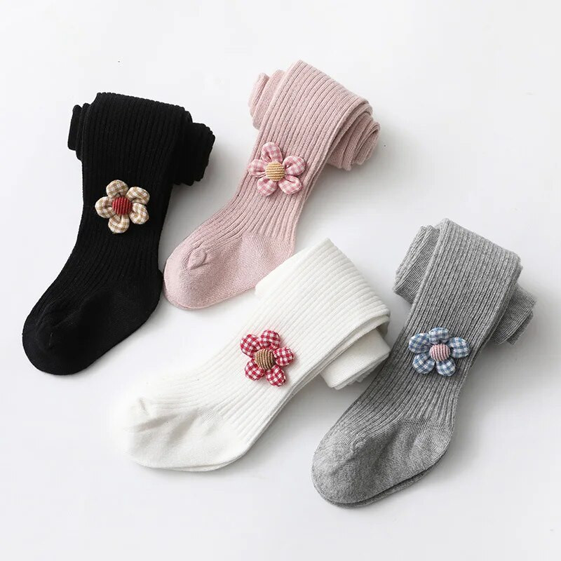 Uued Beebi Retuusid Kevad Sügis Tüdrukute Sukkpüksid Lille Vibu Kootud Valge Laste Sukkpüksid Vastsündinu jõulutüdruku sokid