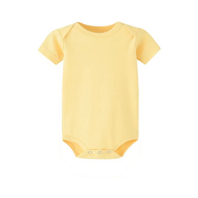 Salopete pentru nou-născut pentru bebeluși, bumbac organic, pijama clasică pentru sugari, culoare uni, salopetă moale cu mânecă scurtă, vară 13 culori