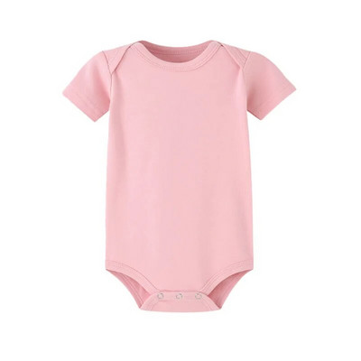 Salopete pentru nou-născut pentru bebeluși, bumbac organic, pijama clasică pentru sugari, culoare uni, salopetă moale cu mânecă scurtă, vară 13 culori