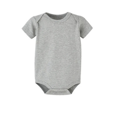 Salopete pentru nou-născut pentru bebeluși, bumbac organic, pijama clasică pentru sugari, culoare uni, salopetă moale cu mânecă scurtă, vară 13 culori