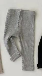 Bebeluş, leggings simpli, uni, fete, pantaloni skinny cu dungi, pentru copii, din bumbac, elasticitate, subţiri, pantaloni elastici pentru nou-născut băiat