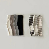 Bebeluş, leggings simpli, uni, fete, pantaloni skinny cu dungi, pentru copii, din bumbac, elasticitate, subţiri, pantaloni elastici pentru nou-născut băiat