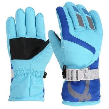 Αντιανεμικό S/M/L Μέγεθος Winter Warm Boys Outdoor Skating Snow Kids Ski Girls Gloves Snowboarding Παιδικά γάντια Σκι Γάντια Ανδρικά