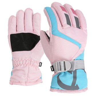 Αντιανεμικό S/M/L Μέγεθος Winter Warm Boys Outdoor Skating Snow Kids Ski Girls Gloves Snowboarding Παιδικά γάντια Σκι Γάντια Ανδρικά