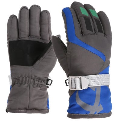 Αντιανεμικό S/M/L Μέγεθος Winter Warm Boys Outdoor Skating Snow Kids Ski Girls Gloves Snowboarding Παιδικά γάντια Σκι Γάντια Ανδρικά