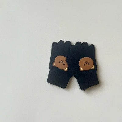 2024. aasta uus moodne kinnas lastele Korea Kawaii multifilmi karukindad väikelapsele poisstüdrukule armas sügistalv õuesoe kinnas