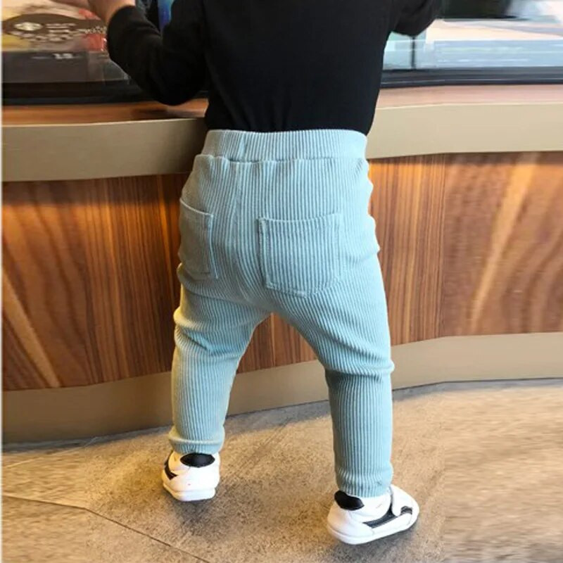 Umor Bebeluş Fete Băieţi Jambiere Bumbac Pantaloni mari PP Primăvară Toamnă Copii Fată Pantaloni lungi pentru copii Pantaloni