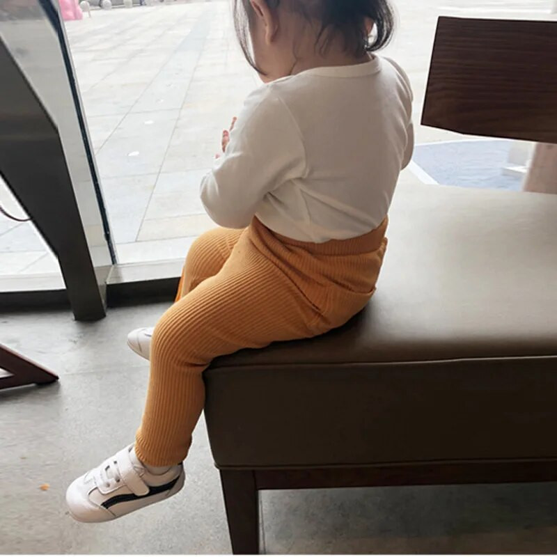 Umor Bebeluş Fete Băieţi Jambiere Bumbac Pantaloni mari PP Primăvară Toamnă Copii Fată Pantaloni lungi pentru copii Pantaloni