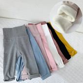 Baby Girl Plus Βελούδινο κολάν βαμβακερό μαλακό μωρό αγόρι με ραβδώσεις ολόσωμο βρεφικά ρούχα Skiny παντελόνια Παιδικά casual παντελόνια