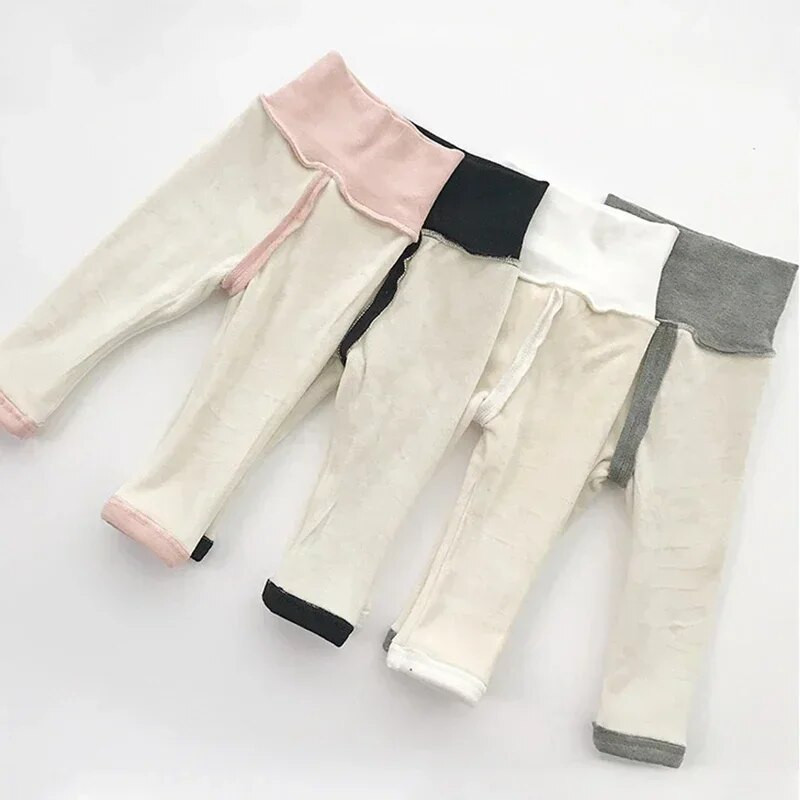 Baby Girl Plus Βελούδινο κολάν βαμβακερό μαλακό μωρό αγόρι με ραβδώσεις ολόσωμο βρεφικά ρούχα Skiny παντελόνια Παιδικά casual παντελόνια