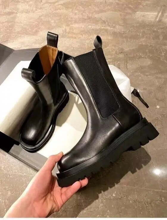 Μπότες Luxury Design Γυναικεία παπούτσια Fashion Heel BV Boot Brand Winter Shoes