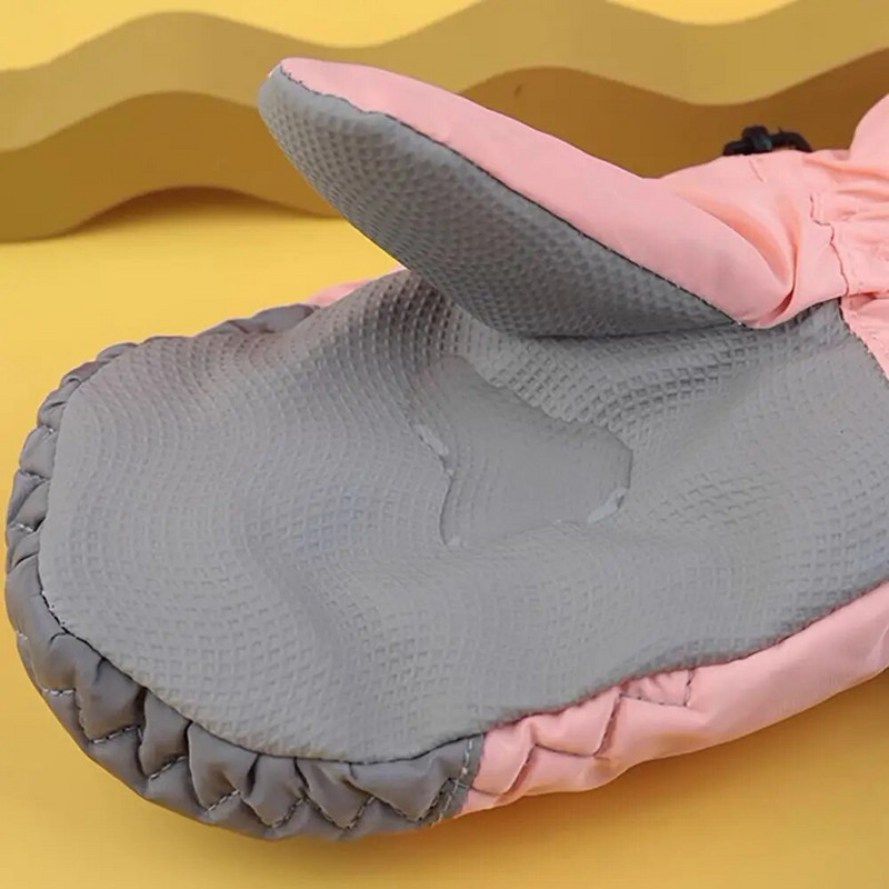 Copii noi Mănuși de schi pentru copii Mănuși de iarnă pentru zăpadă pentru băieți și fete Ski snowboard rezistent la vânt Impermeabil îngroșare mănușă Menține cald