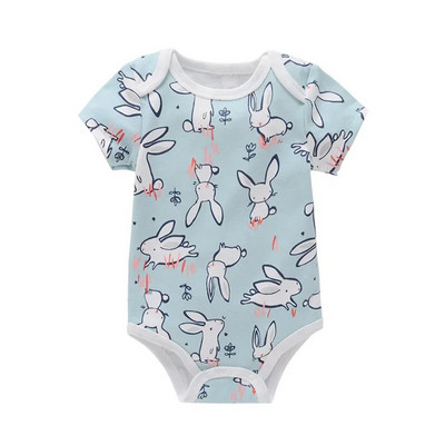 Unisex lühikeste varrukatega püksid poistele Tüdrukute riided 0-24M puuvillased ühes tükis bodyd vastsündinud imikutele Kombinesoonid Onesie