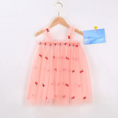 2023. aasta uus beebikleit, moekas traksid, tikandid, väikesed lillelised, armsad, armsad printsessikleidid 1. sünnipäevaks seelik kingitus tüdrukule