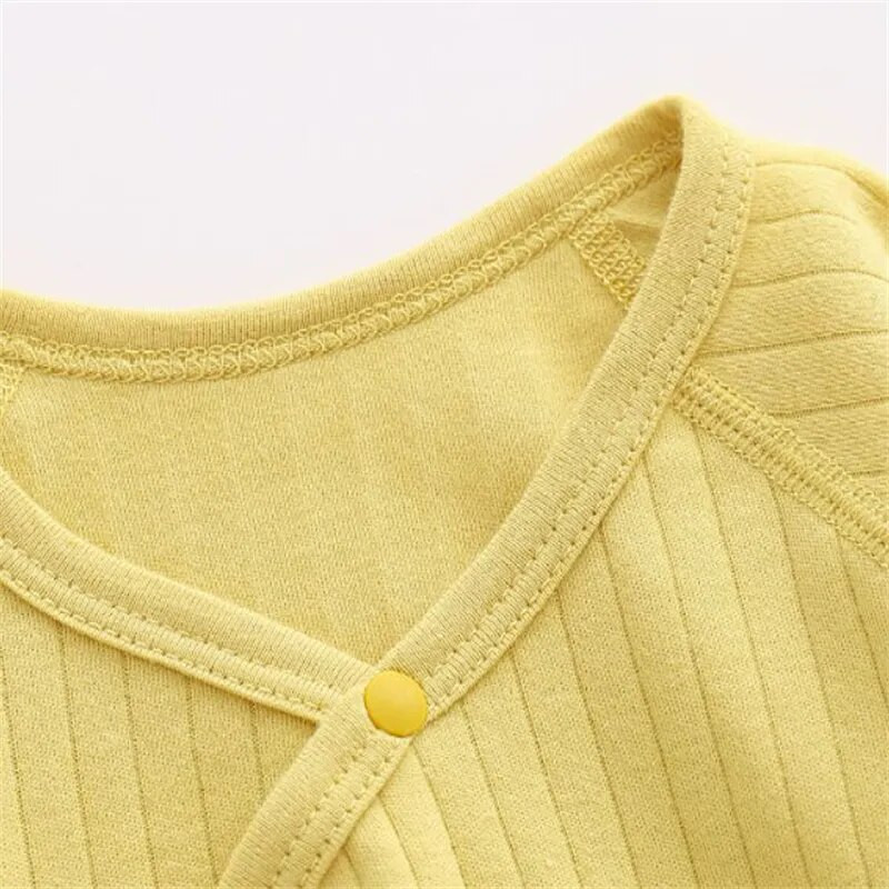 Lawadka 0-6M Άνοιξη Φθινόπωρο Νεογέννητο Κοριτσάκι Αγόρι Romper Βαμβακερή μαλακή φόρμα για βρέφη με φτερό casual ρούχα για κορίτσια αγόρι