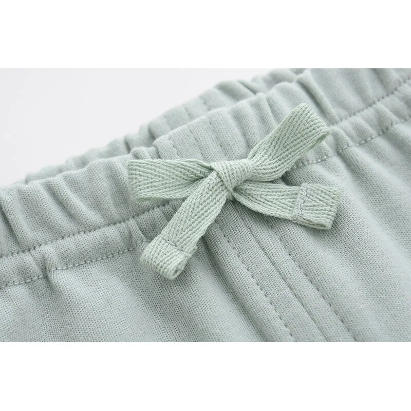 Sügiskevad beebipüksid 100% puuvillane Pehme Mugav poisstüdruku vabaaja püksid Pikad Johnsi väikelaste püksid Spordipüksid Newbron Babyle