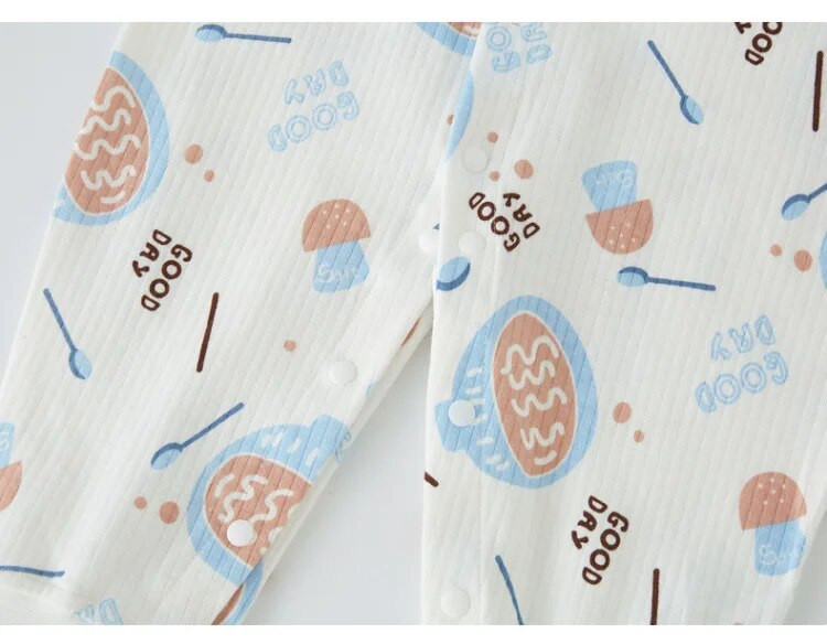 Vastsündinud beebi sügisvann, uus 100% puuvillane tüdrukute poiss 0-9 kuud armsad kevadised pikkade varrukatega pehmed imikute riided